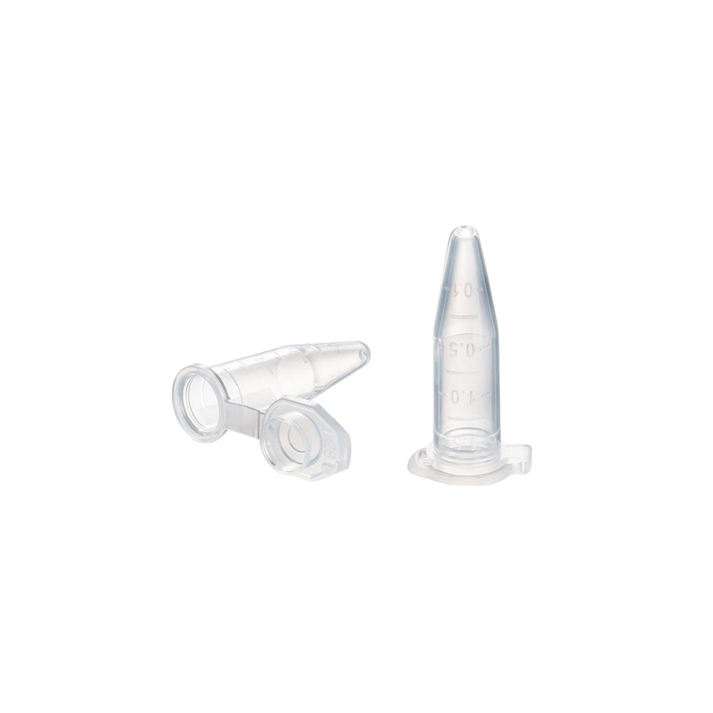 1,5 ml sterile Deckelverschluss-Mikrozentrifugenröhrchen, PP-Material, konischer Boden