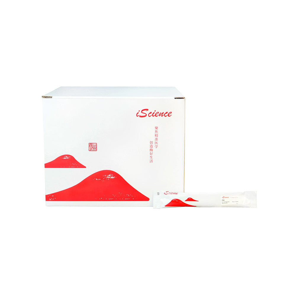100 Packs of PBS Buffer Solution Instant Granules, 1L/pouch Concentration, Stable at Room Temperature, Suitable for Ambient Shipping Conditions