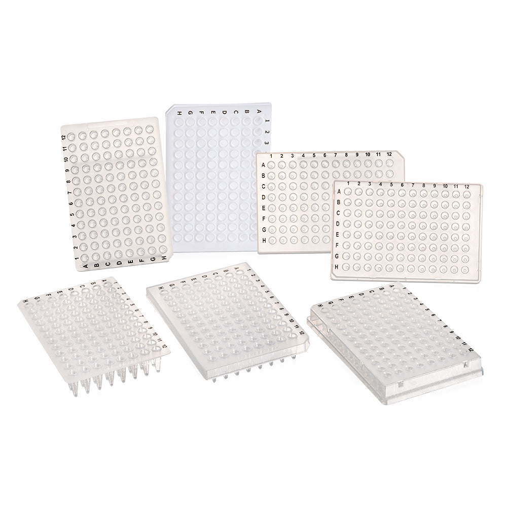 PCR Plates, 0.2 mL, 96 well, Full-skirted, White color, 100piece(s)/case