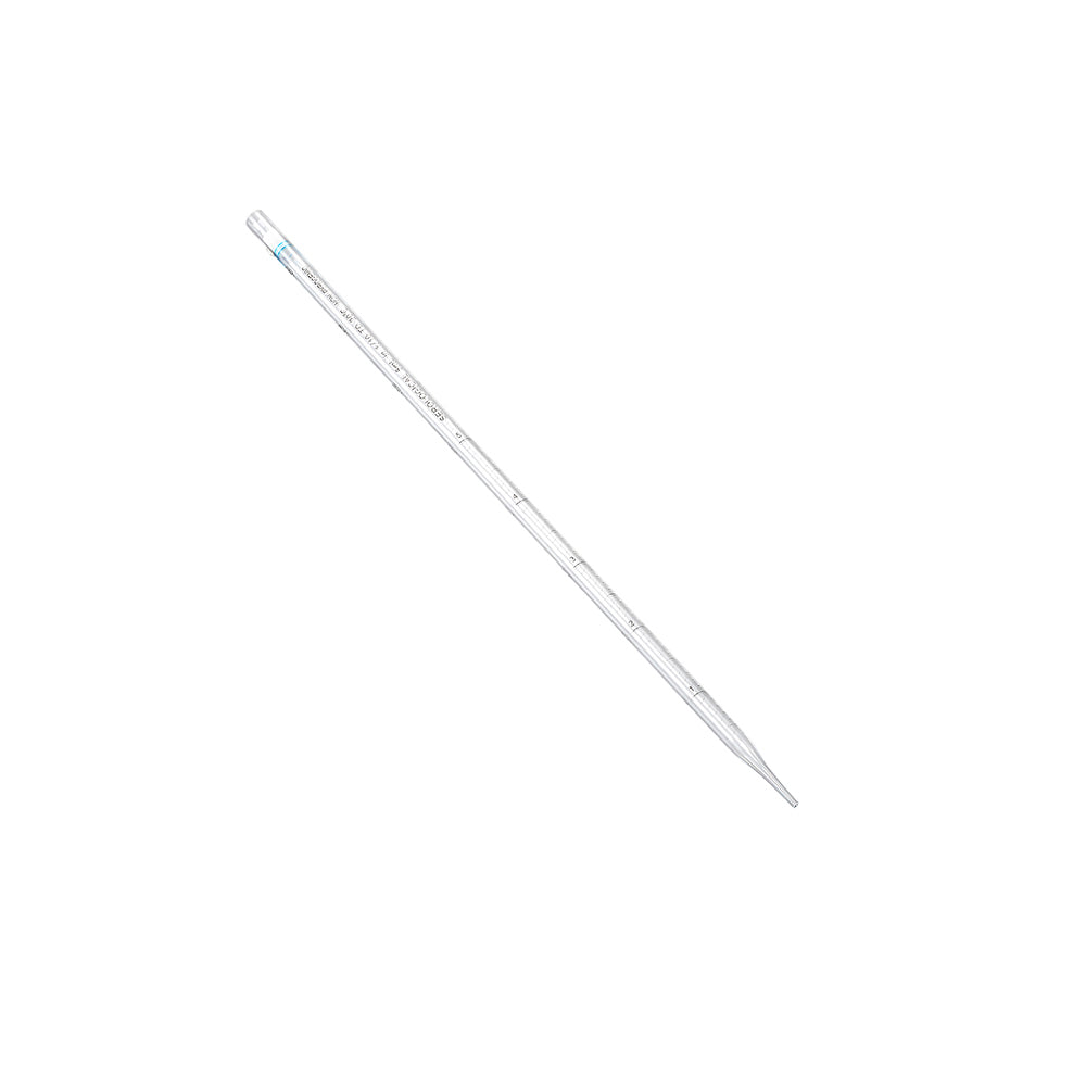 Serological Pipets, 5.0 mL, Graduation 1/10 mL, Blue Color code, Sterile, 200piece(s)/case