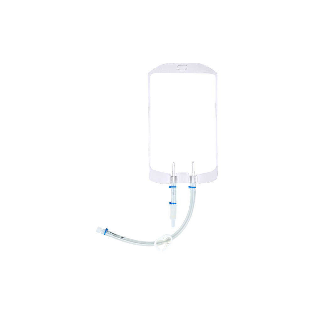 Cell Culture Bag, 500ml, Gas-Permeable Membrane, TPE tubing, DNAse&RNAse free, Non-Pyrogenic, 1 bag/pouch, 5 pouches/box, 5 boxes/carton