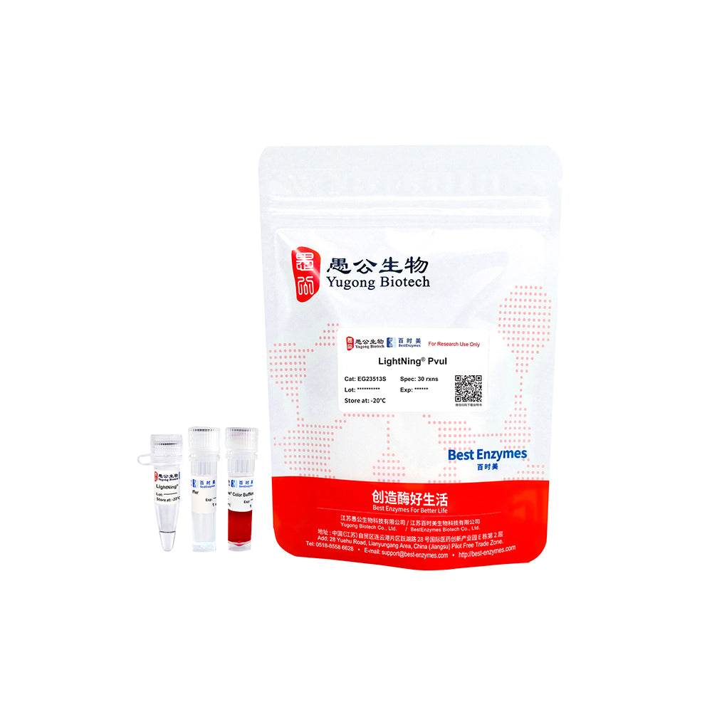 LightNing™ PvuI Restriction Enzymes, 30 rxns, 1 rxn/μl