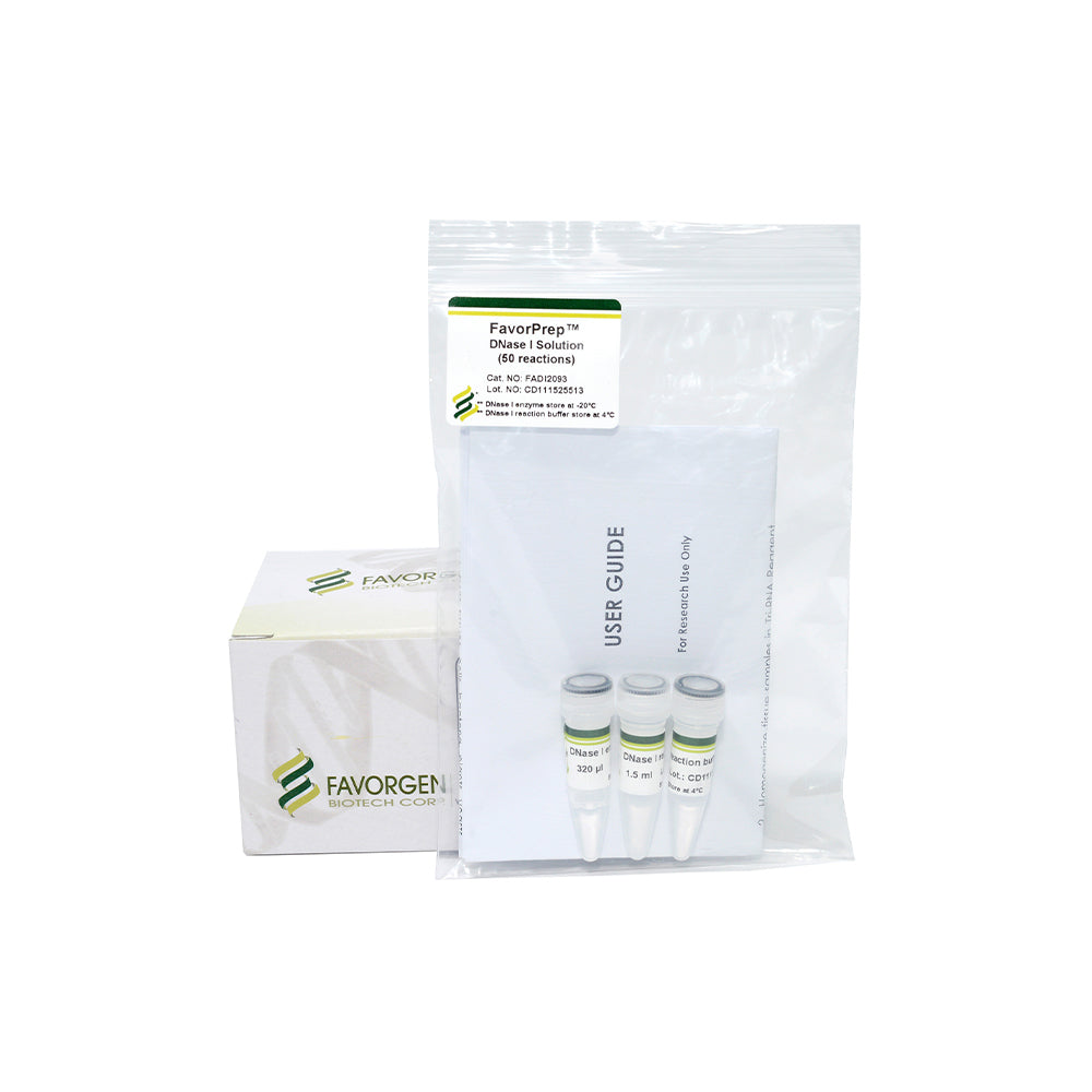 FavorPrep™ DNase I Solution (320 μl × 2)