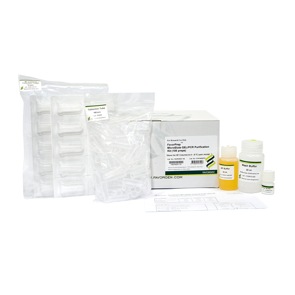 FavorPrep™ Gel/PCR Purification Micro Kit (100 preps)