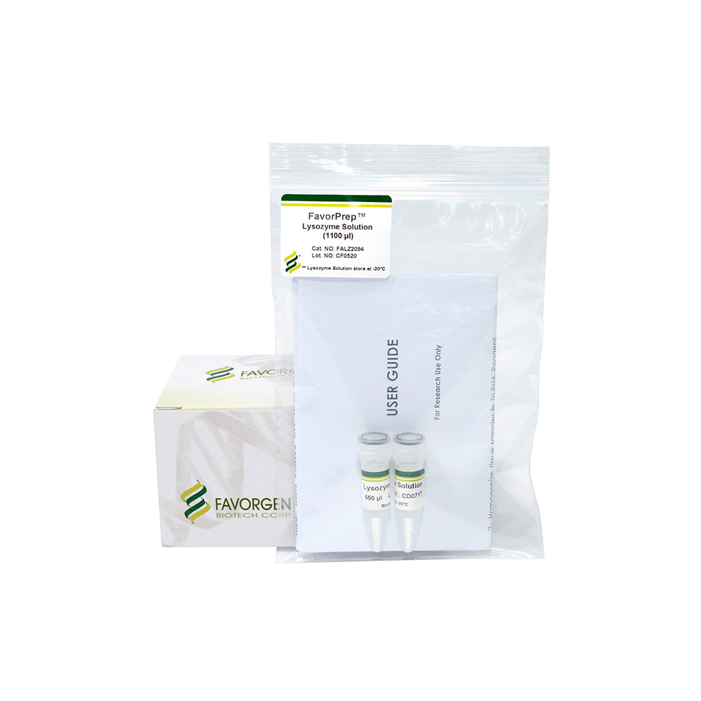 FavorPrep™ Lysozyme Solution (550 μl × 2)