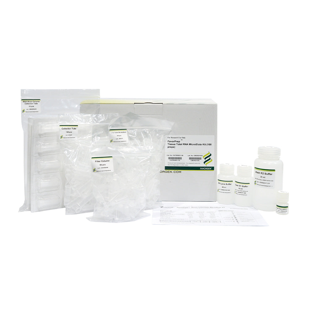 FavorPrep™ Tissue Total RNA Extraction Micro Kit (100 preps)