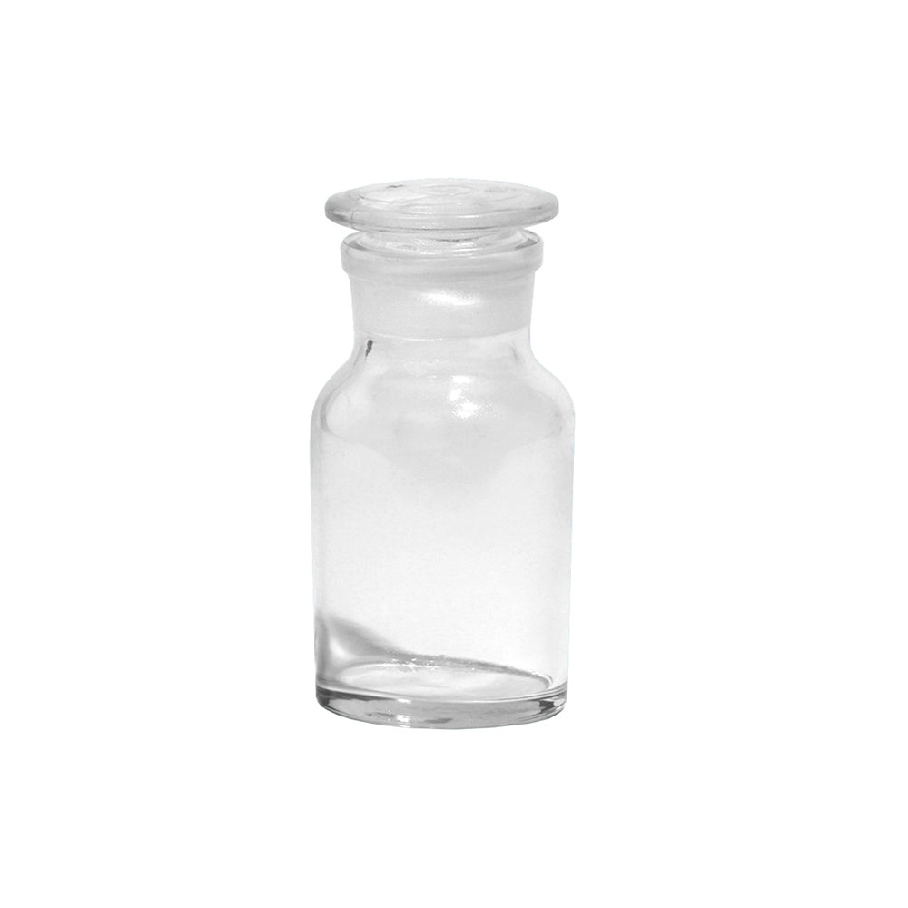Reagent Bottle, Wide Mouth, Clear Glass, with Glass/Plastic Stopper, 20L, ID 120mm, OD 284mm, H 545mm, 1 pc/case