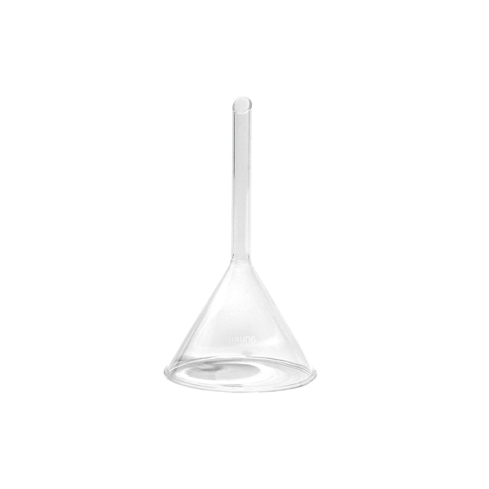 Funnel, Short Stem, 60°, Borosilicate 3.3/Neutral Glass, D 50mm, Bottom OD 7mm, Tube L 50mm, 288 pcs/case