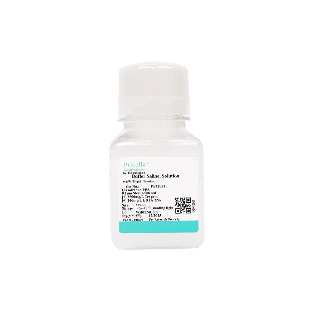 0,25 % Trypsinlösung, 125 ml