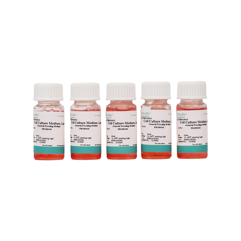 Allgemeines Gefriermedium, 10 ml × 5