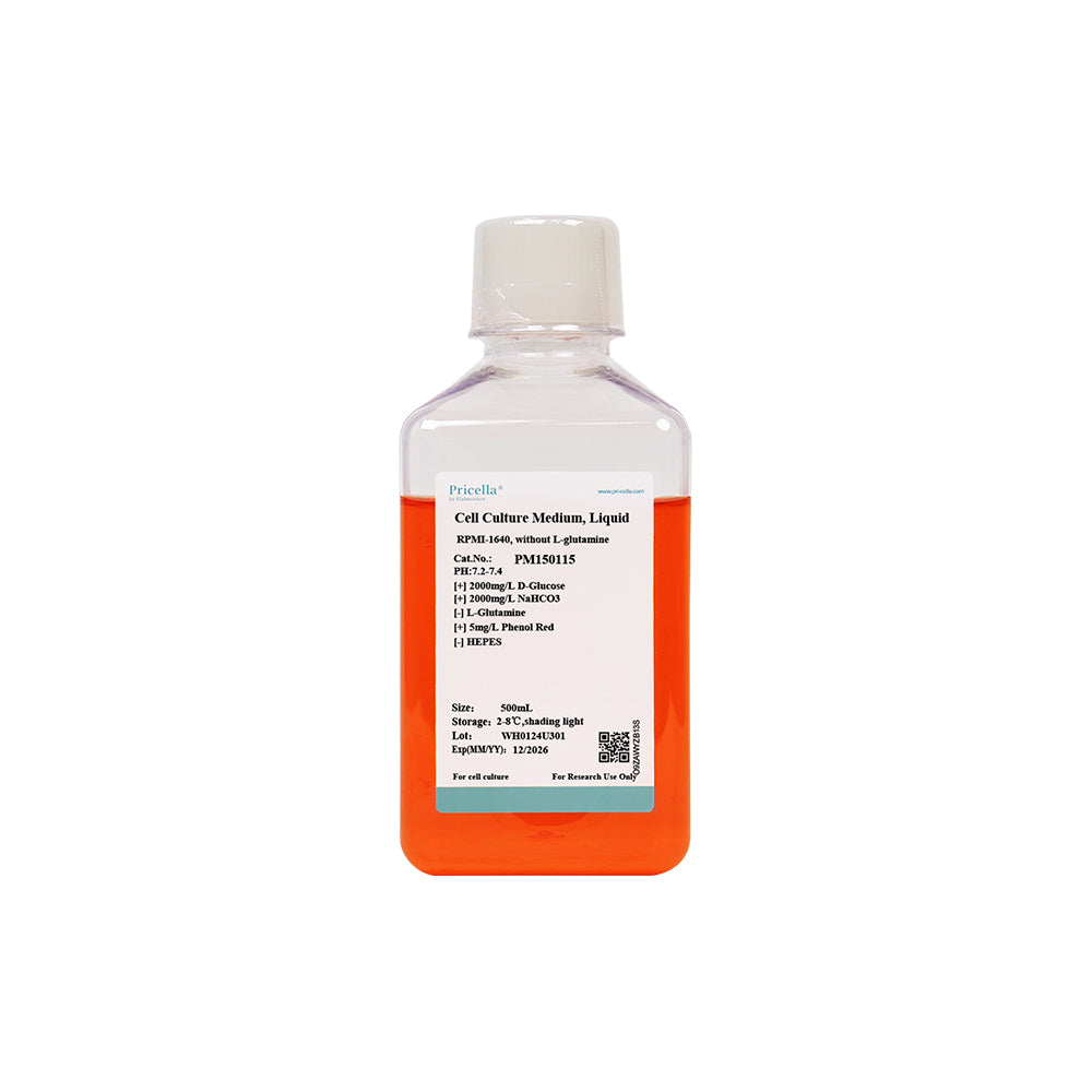 RPMI-1640, kein Glutamin, 500 ml