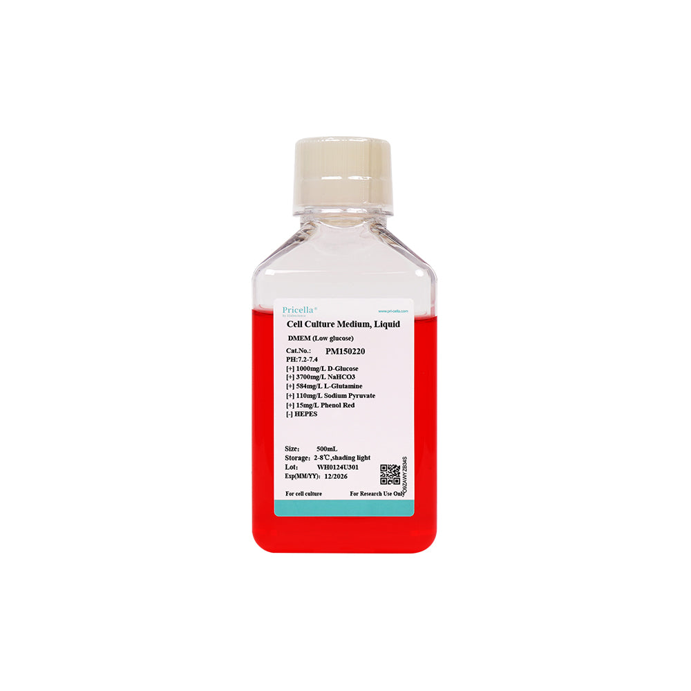 DMEM (niedriger Glukosegehalt), 500 ml