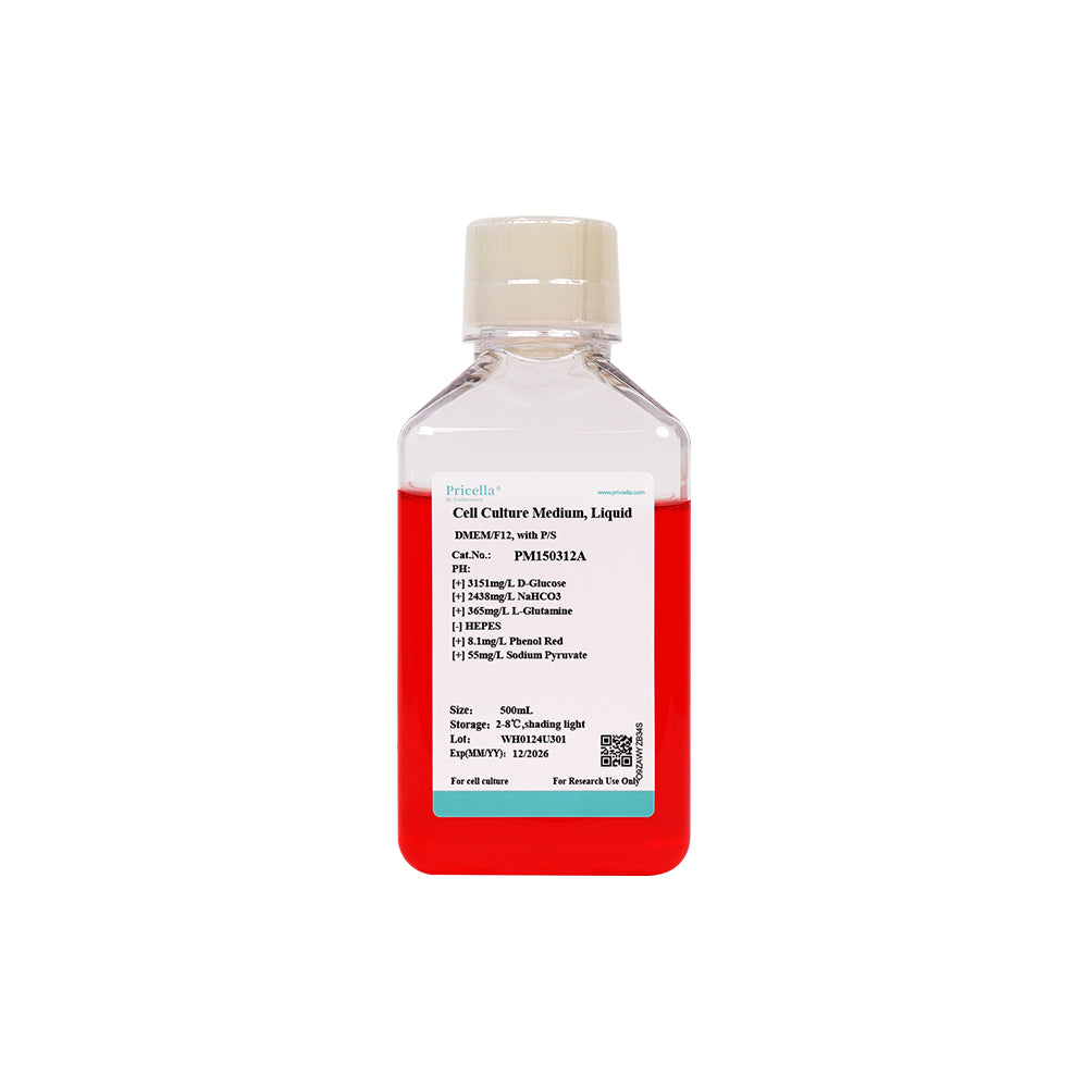 DMEM/F12, mit P/S, 500 ml