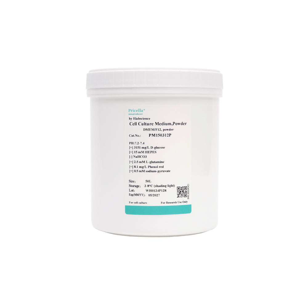 DMEM/F12, Pulver, 1×50L