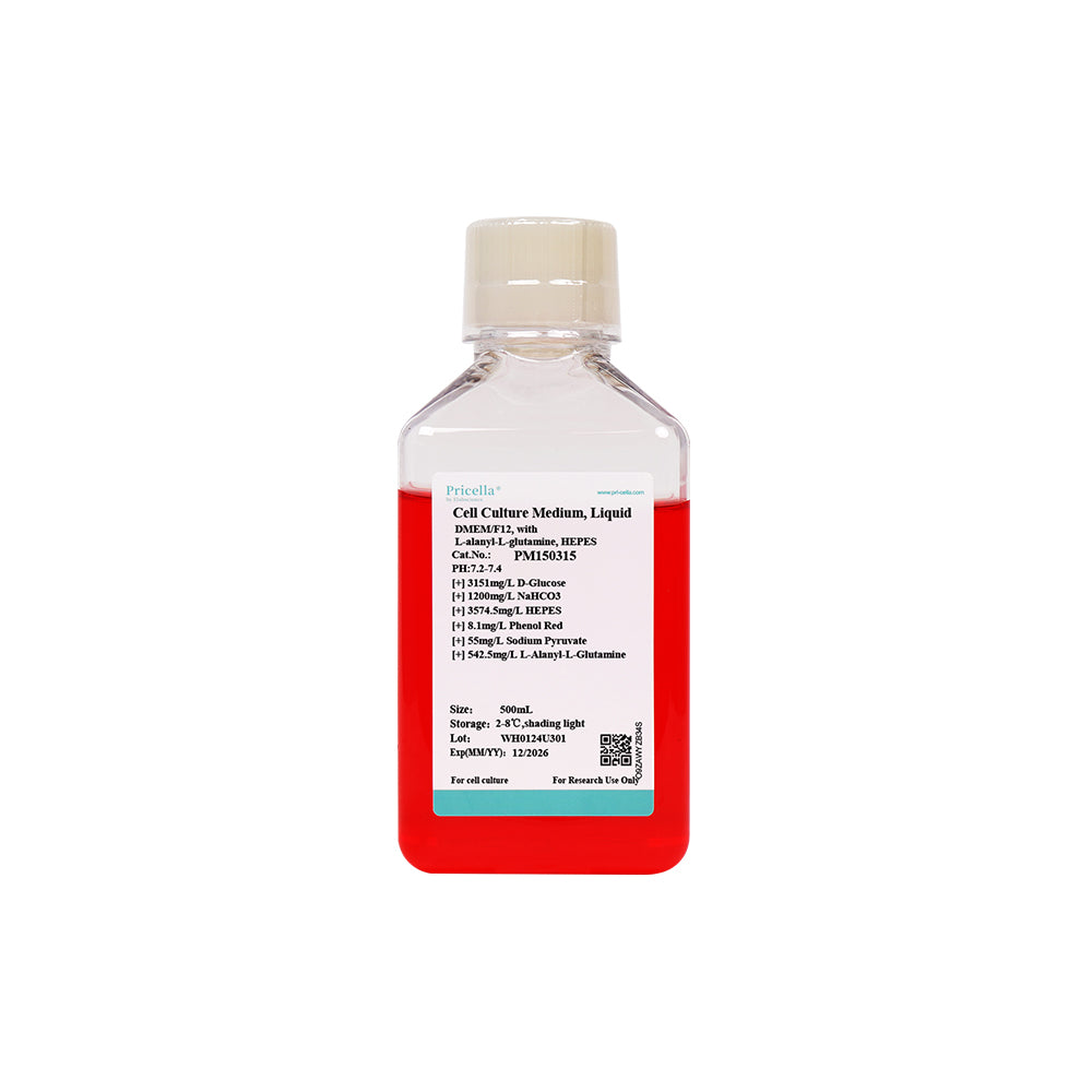 DMEM/F12, mit L-Alanyl-L-Glutamin, HEPES, 500 ml