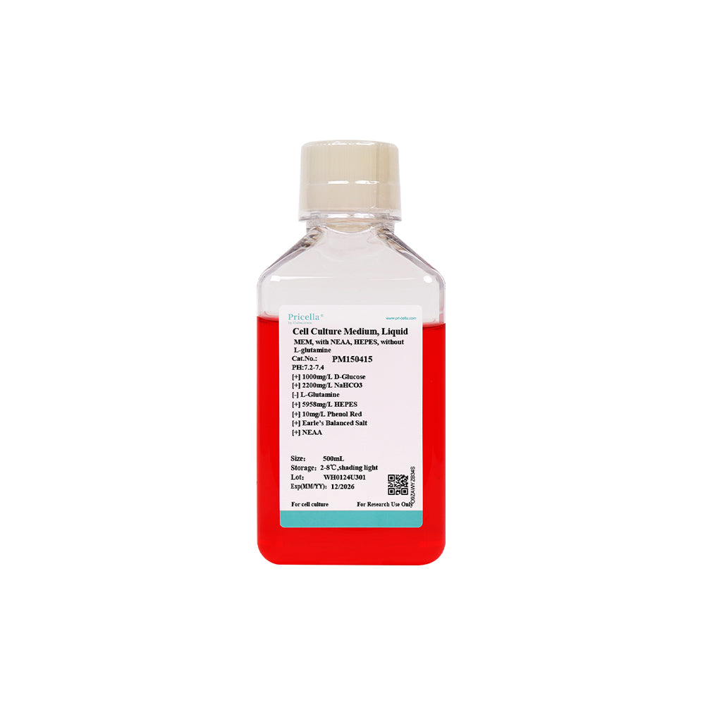 MEM, mit NEAA, HEPES, ohne L-Glutamin, 500mL