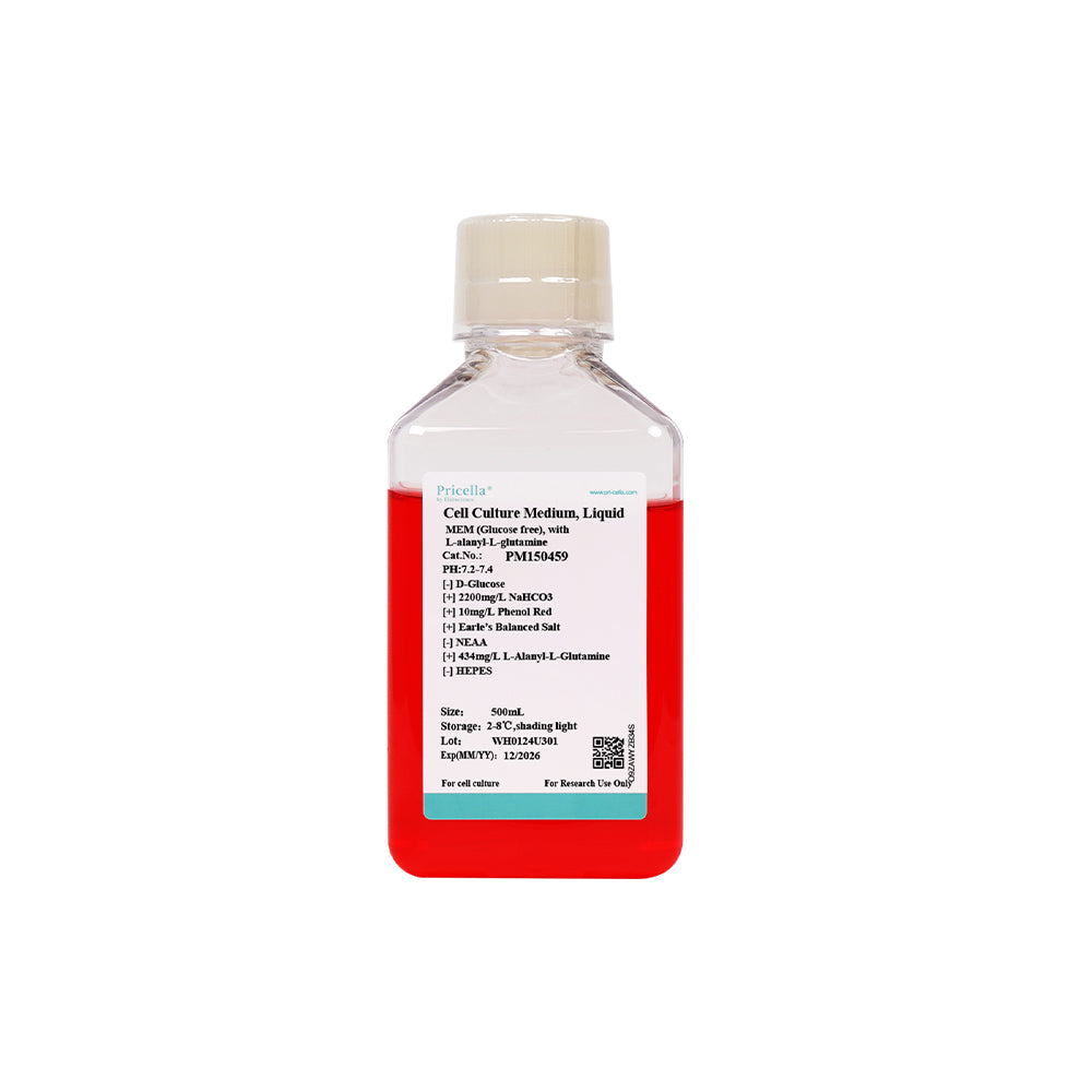 MEM (Glucosefrei), mit L-Alanyl-L-Glutamin, 500 ml