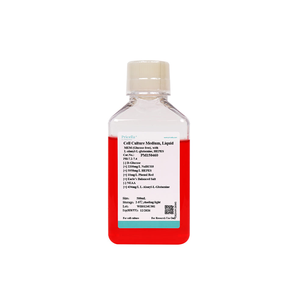 MEM (Glucosefrei), mit L-Alanyl-L-Glutamin, HEPES, 500 ml