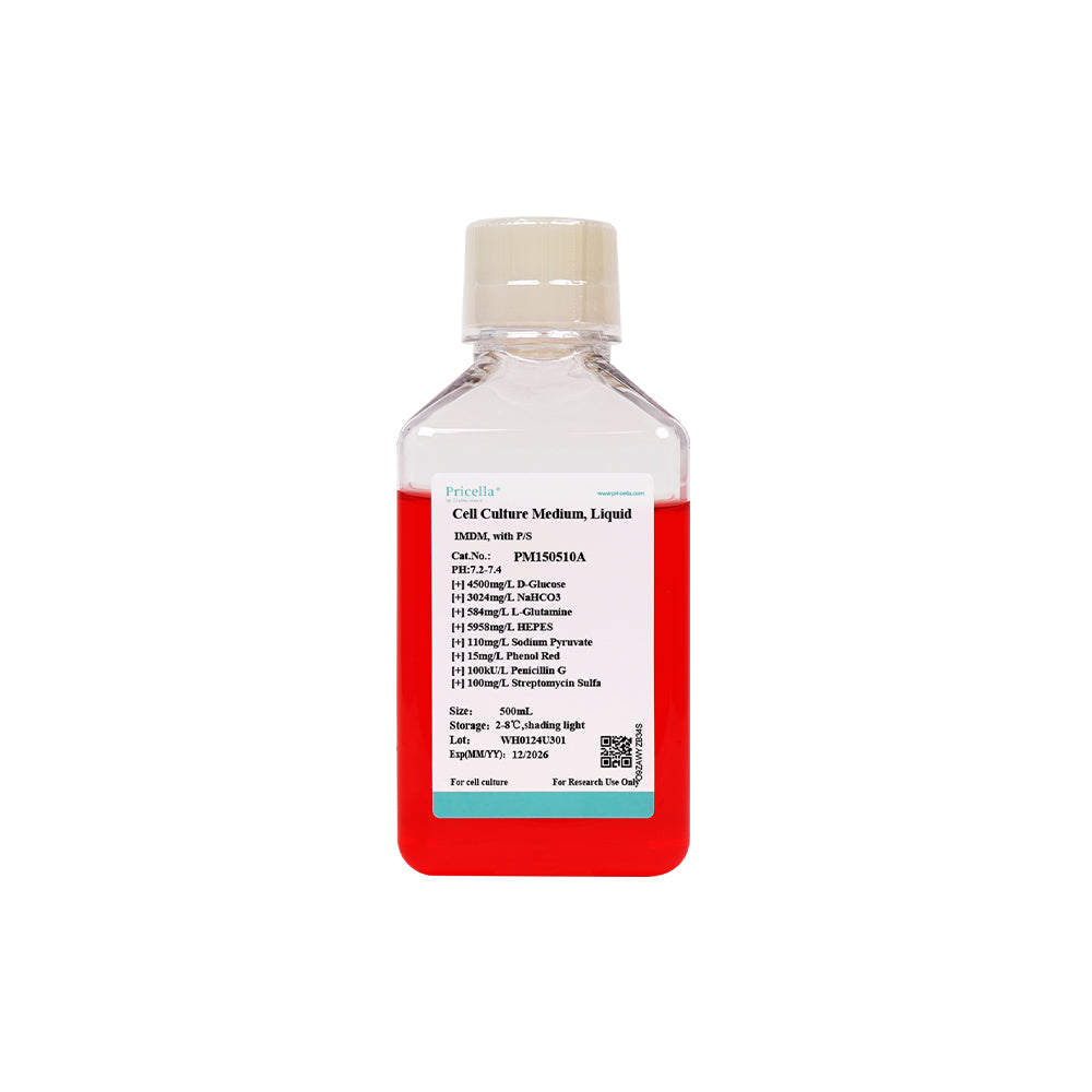 IMDM, with P/S, 500mL