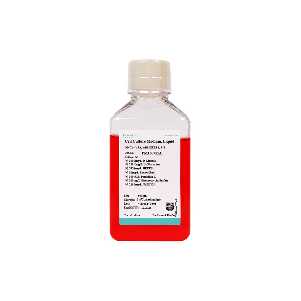 McCoy's 5A, mit HEPES, P/S, 500 ml