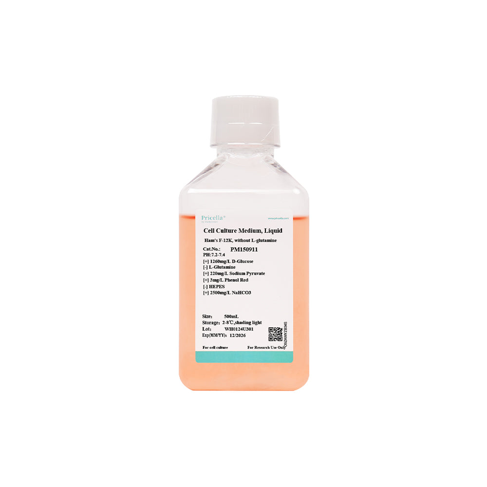 Ham's F-12K, ohne L-Glutamin, 500mL
