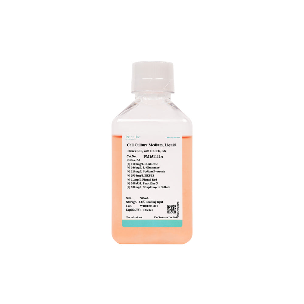 Ham's F-10, mit HEPES, P/S, 500 ml