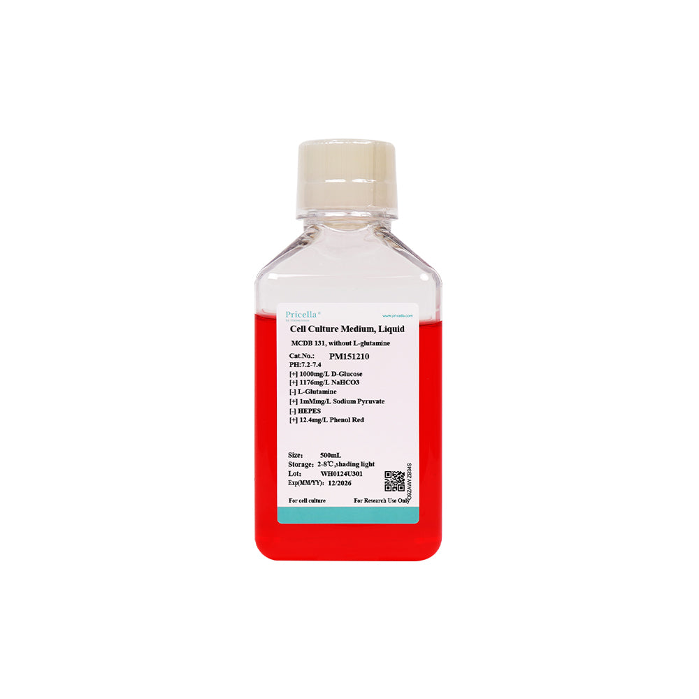 MCDB 131, ohne L-Glutamin, 500mL