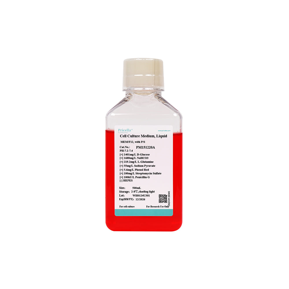MEM/F12, mit P/S, 500 ml