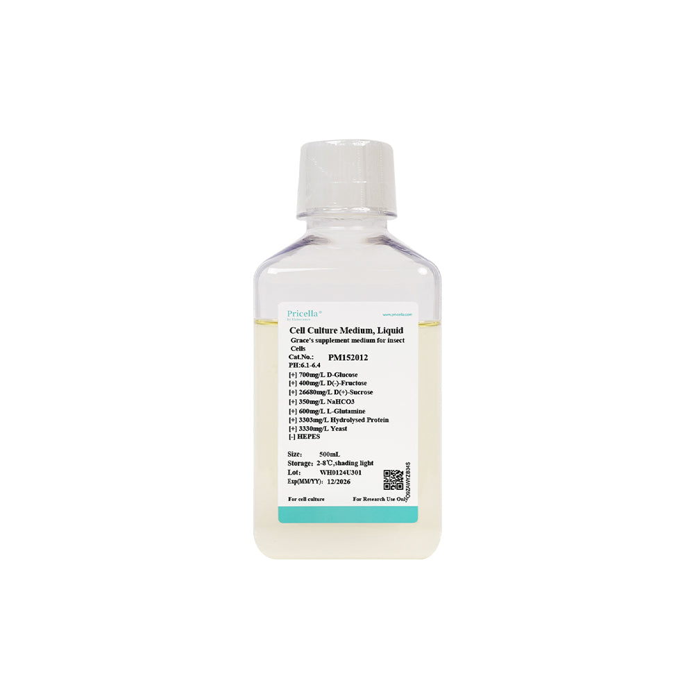 Grace's Ergänzungsmedium für Insektenzellen, 500 ml