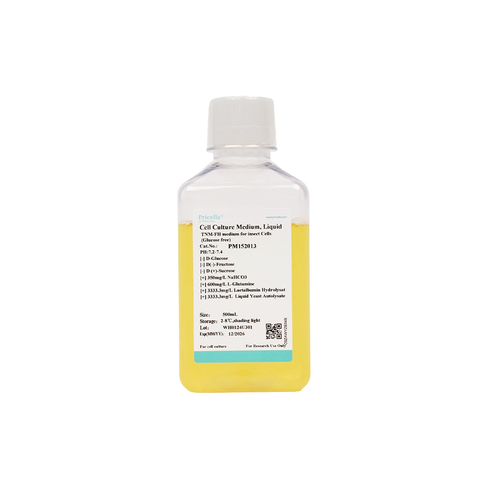 TNM-FH-Medium für Insektenzellen (Glukosefrei), 500 ml