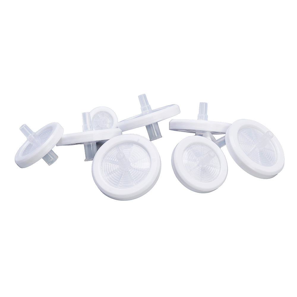 Syringe Filters, 0.22 μm, 13 mm, PTFE membrane, White, Sterile, 800piece(s)/case